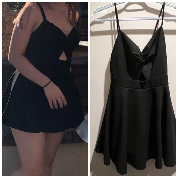 Dresses Perfect Little Black Dress Has Built In Shorts Underneath